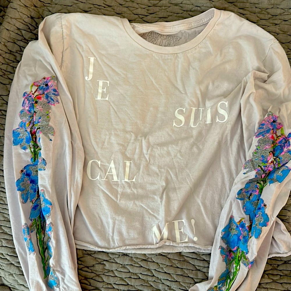 Taylor Swift Lover Crop Top Je suis Calme!